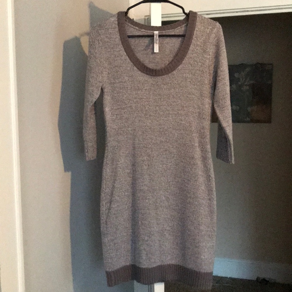 Sweater mini dress